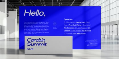 Neutrix Font Poster 10