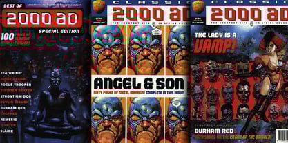 Judgement Font Poster 4