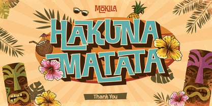 Mokila Font Poster 11