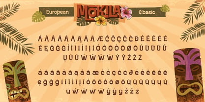 Mokila Font Poster 10
