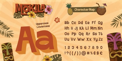 Mokila Font Poster 2