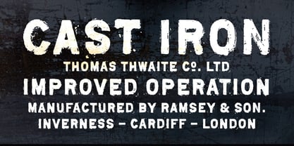 Mulgrave Font Poster 6