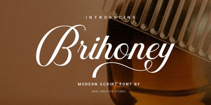 Brihoney Font Poster 1