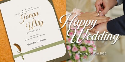 Brihoney Font Poster 3