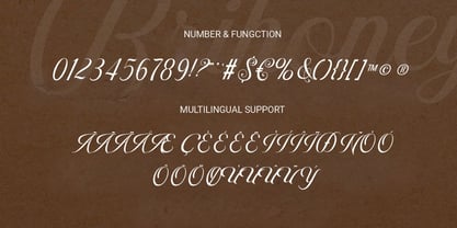 Brihoney Font Poster 10