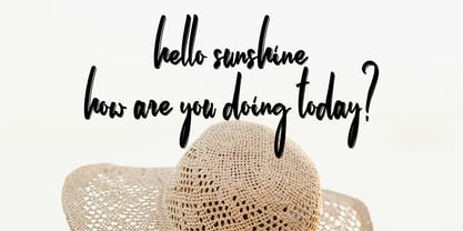 Kapotteshi Font Poster 2