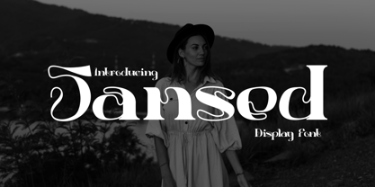 Sansed Font Poster 1