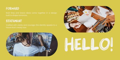 Aniger Font Poster 3