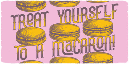 Macarouche Font Poster 5