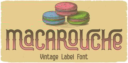 Macarouche Font Poster 1