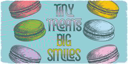 Macarouche Font Poster 2