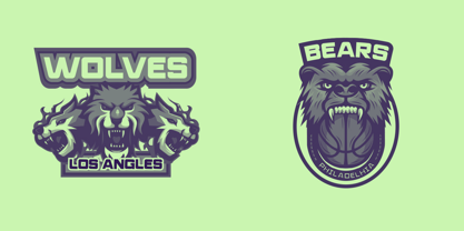 Geo Circular Modern O Type Font Poster 13