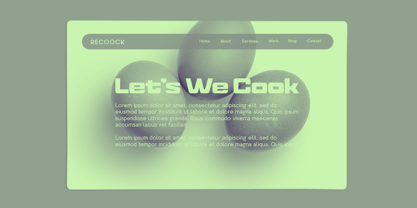 Geo Circular Modern O Type Font Poster 11