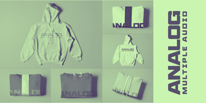 Geo Circular Modern O Type Font Poster 12