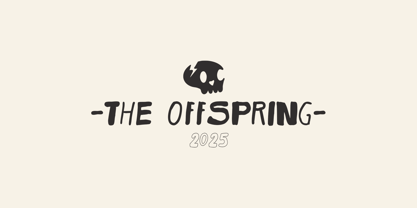 The Wild Copenhagen Font Poster 5
