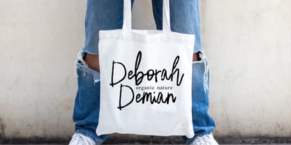 Bikang brush signature Font Poster 12