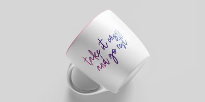 Bikang brush signature Font Poster 5