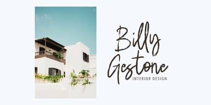 Bikang brush signature Font Poster 4