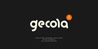Gecola Font Poster 1