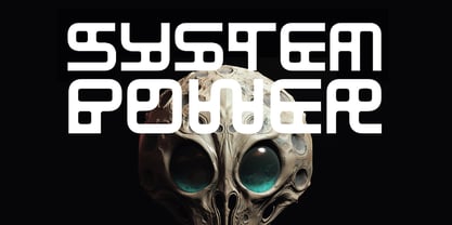 Substation Font Poster 3