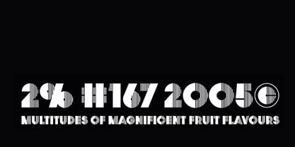 Vanilla Font Poster 4