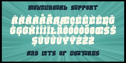 Drunk Monk Font Poster 5