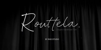Routella Font Poster 1