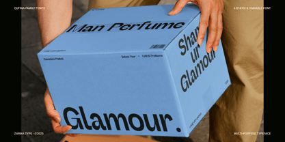 Qufina Font Poster 5