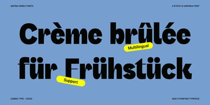 Qufina Font Poster 12