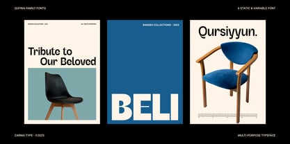 Qufina Font Poster 8