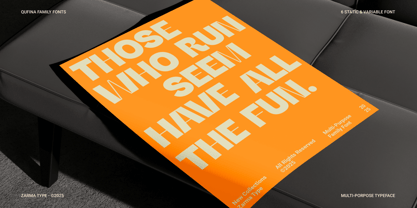 Qufina Font Poster 11