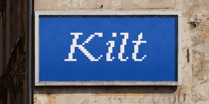 Kilt Font Poster 1