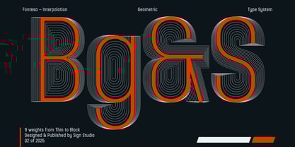 Fontesa Font Poster 12