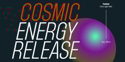 Fontesa Font Poster 4