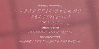 Starla Air Font Poster 9