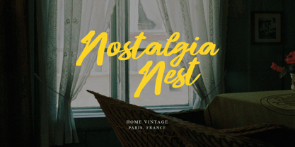 Vintage Light Font Poster 5