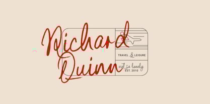 Almahera Font Poster 10