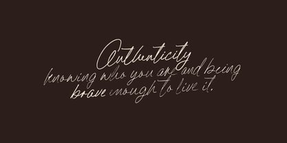 Almahera Font Poster 3