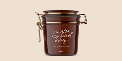 Almahera Font Poster 2