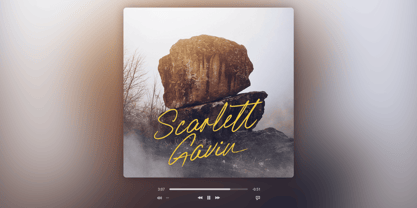 Almahera Font Poster 13