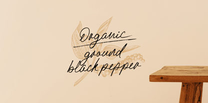 Almahera Font Poster 4