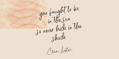 Almahera Font Poster 8