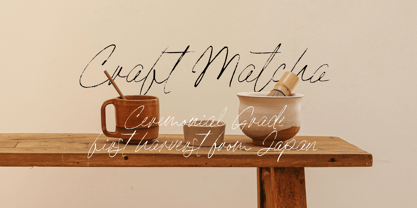 Almahera Font Poster 5