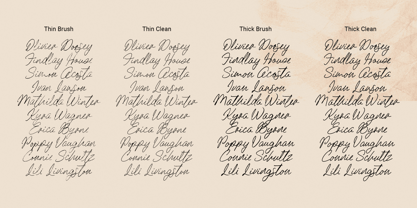 Almahera Font Poster 7