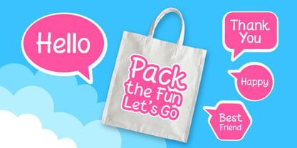 Kiddy Mello Font Poster 7