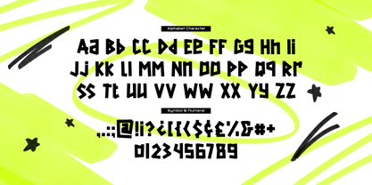 Blacktape Font Poster 5