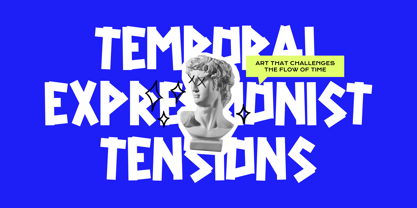 Blacktape Font Poster 4