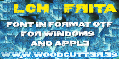 Lch Frita Font Poster 4