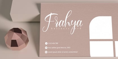 Sandara Script Font Poster 4