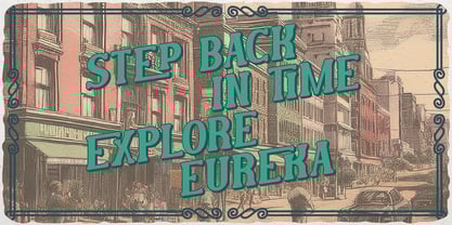 Eureka Solace Font Poster 2